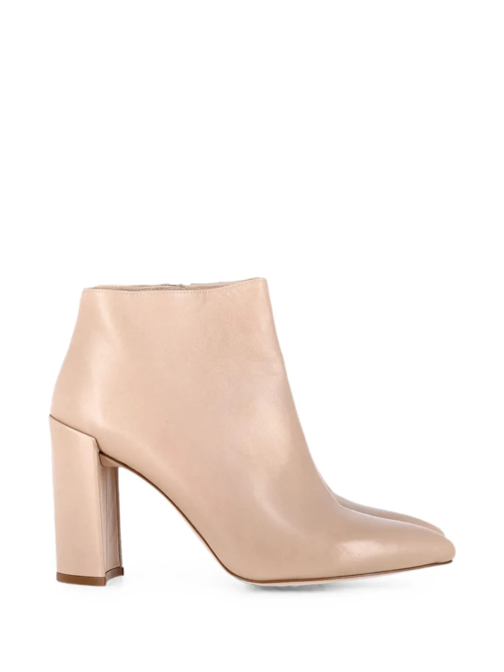 Stuart Weitzman block-heel ankle boots - Toni neutri