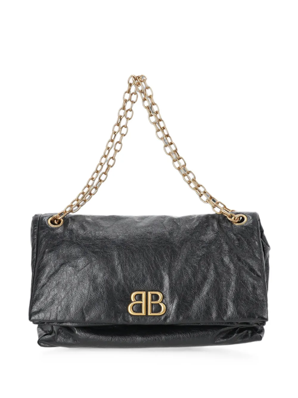 Balenciaga Pre-Owned Monaco chain-strap shoulder bag - Schwarz