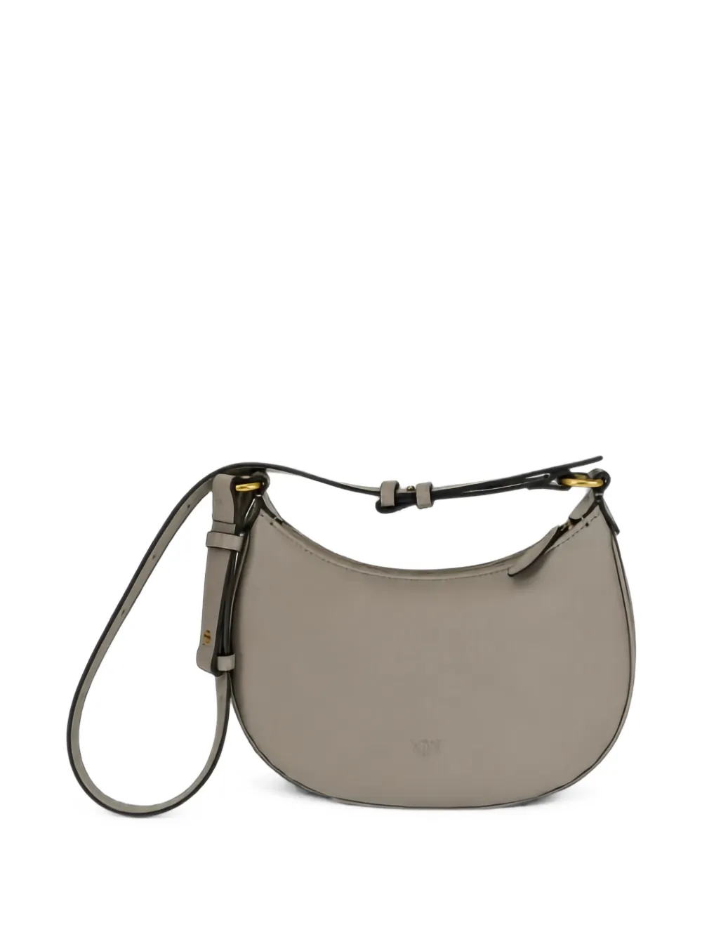 PINKO Kleine Love Bag Half Moon Simply schoudertas Beige