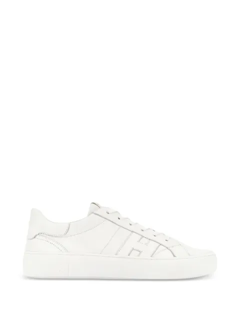 Hogan logo-patch lace-up sneakers