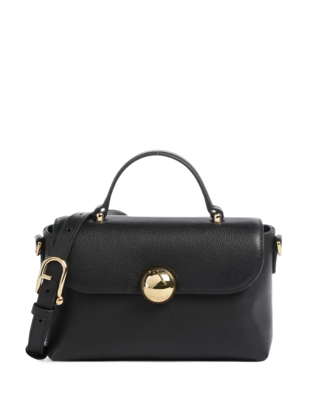 Furla pebbled-leather crossbody bag - Nero