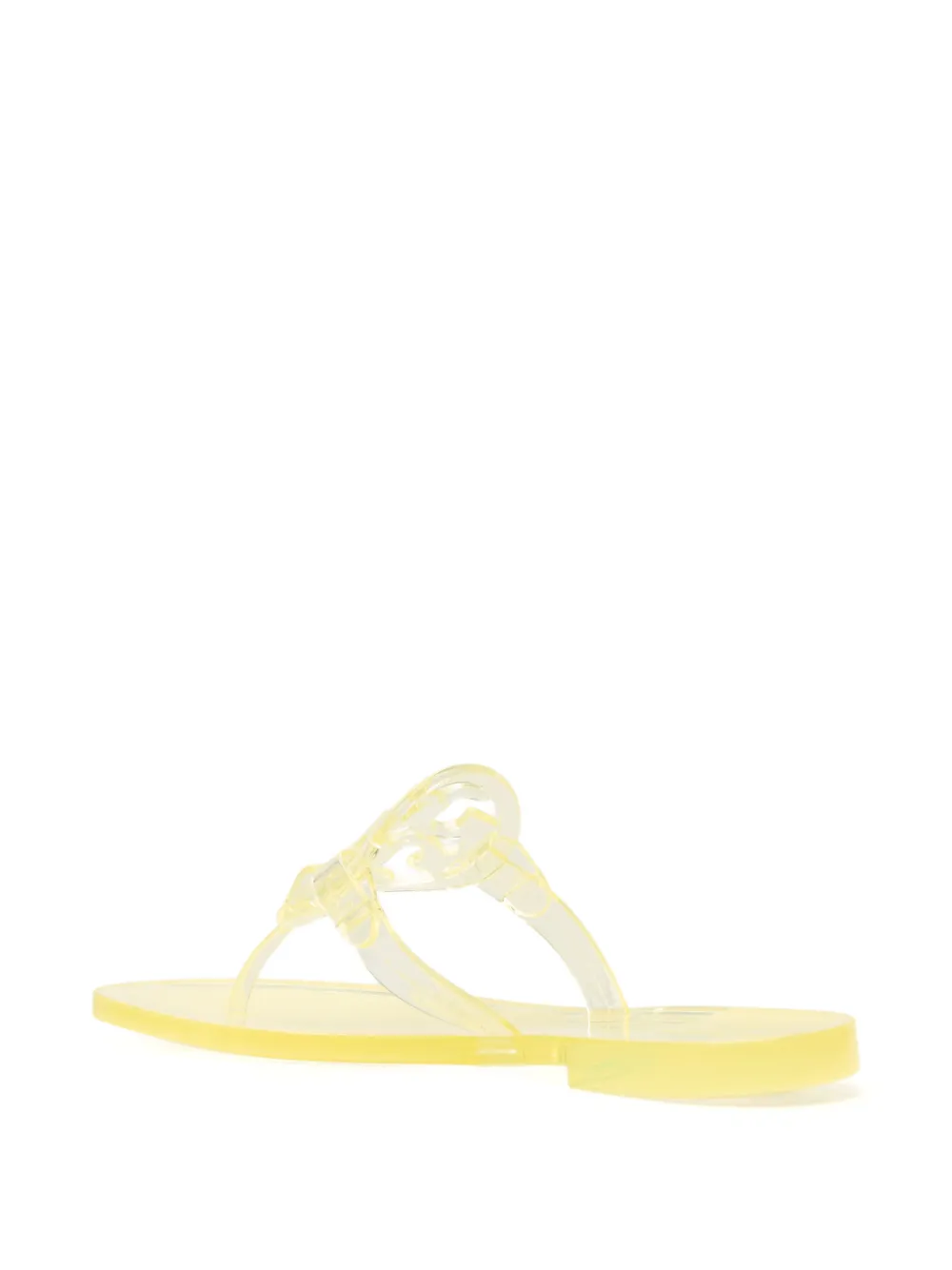 Tory Burch Miller Jelly teenslippers Geel
