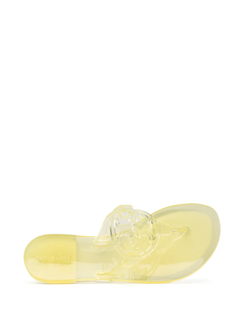 Tory Burch Miller Jelly teenslippers Geel