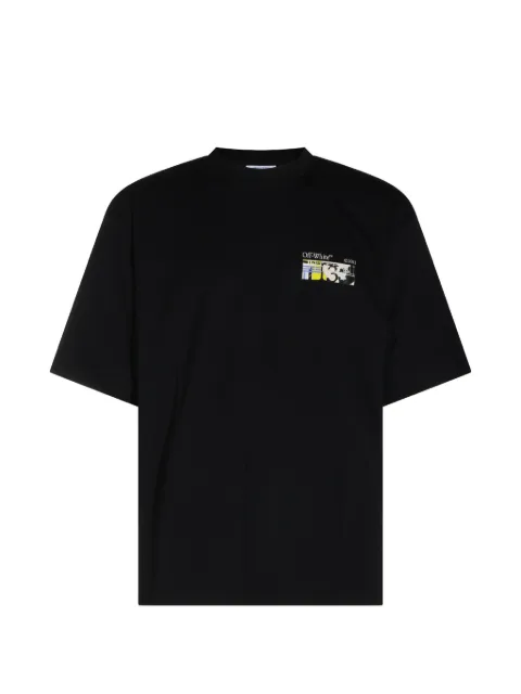Off-White Arrows-print cotton T-shirt