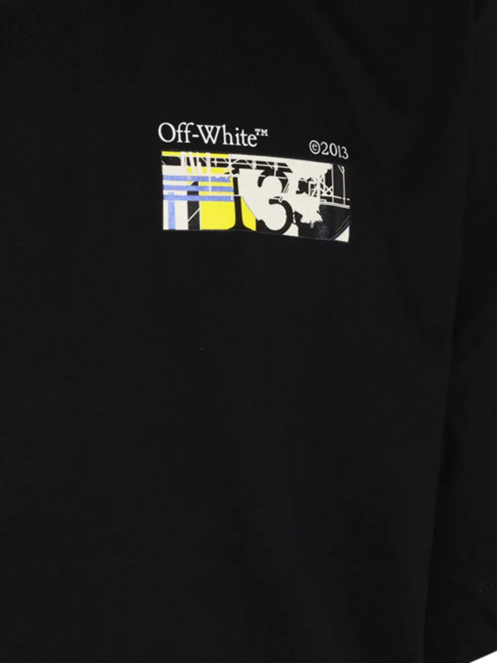 Off-White T-shirt met Arrows-print Zwart