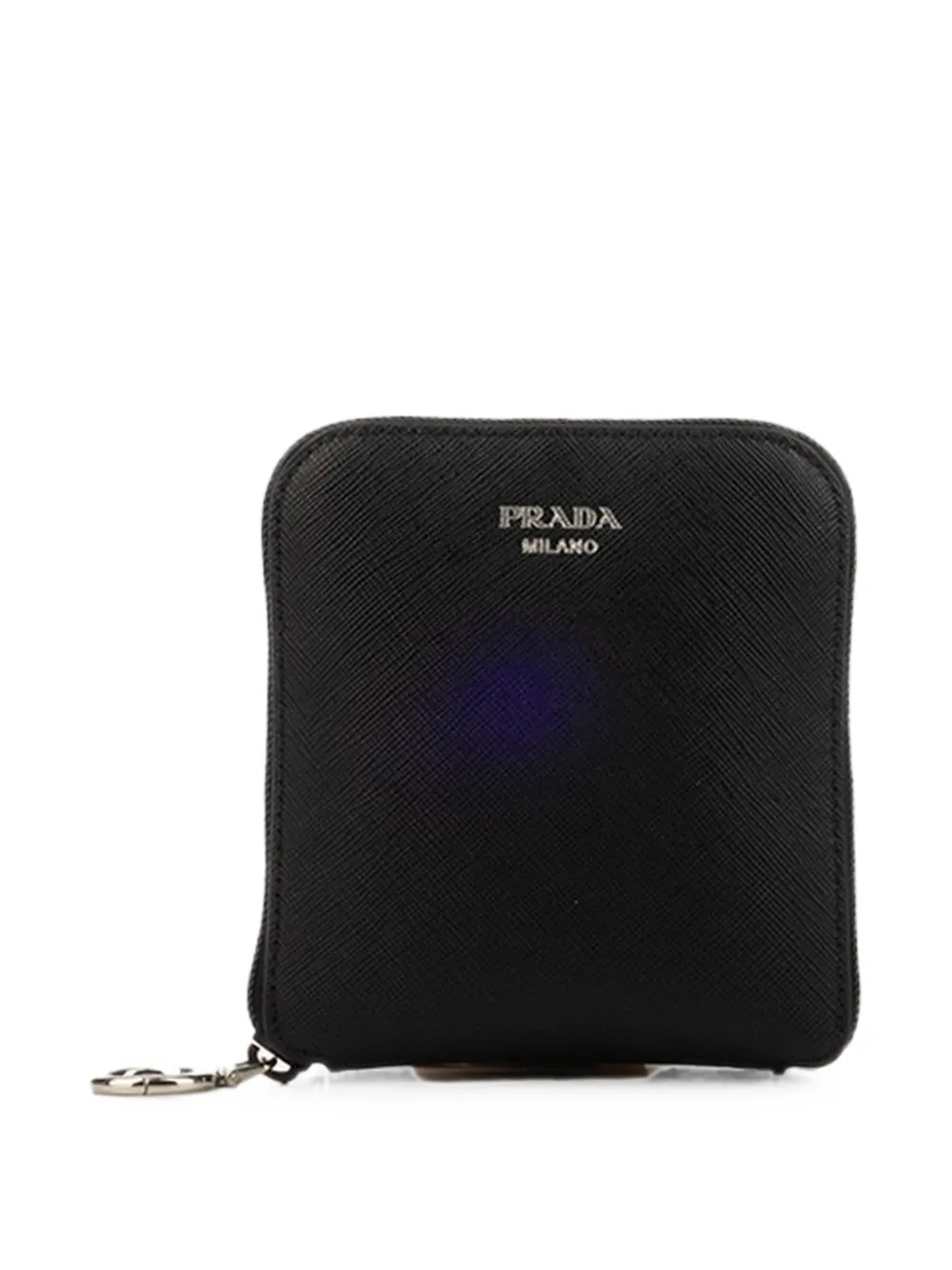 Prada Saffiano calf leather make-up bag - Nero