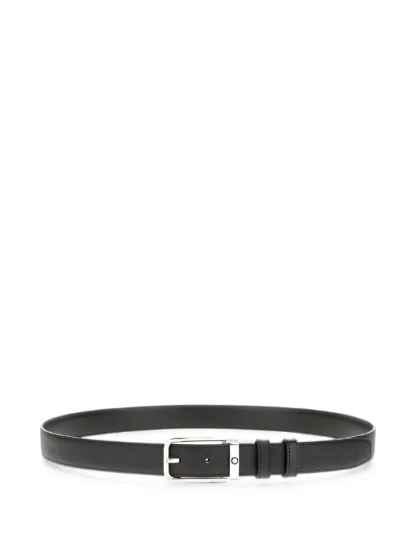 Montblanc リバーシブル レザーベルト | ブラック | FARFETCH JP