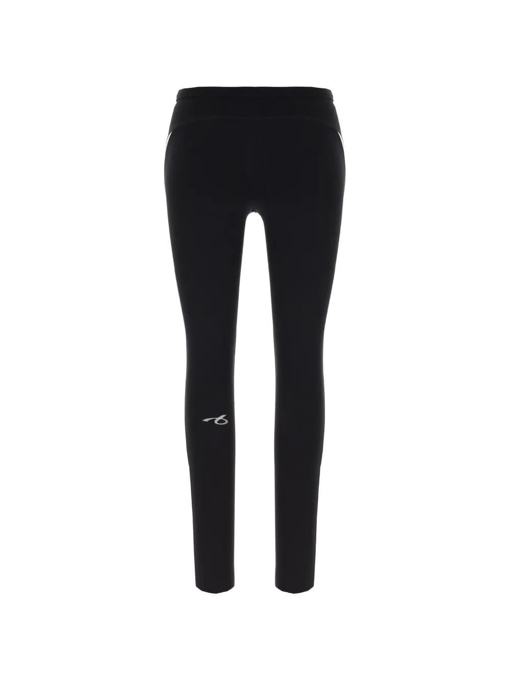 Balenciaga logo-print side-stripe leggings Zwart