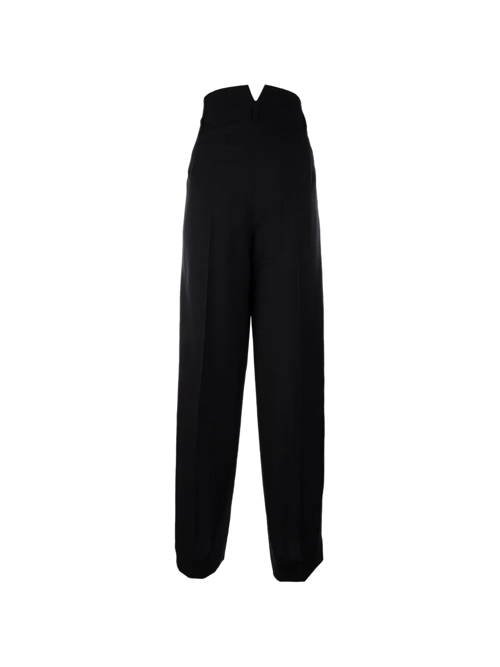 Prada Geplooide pantalon Zwart