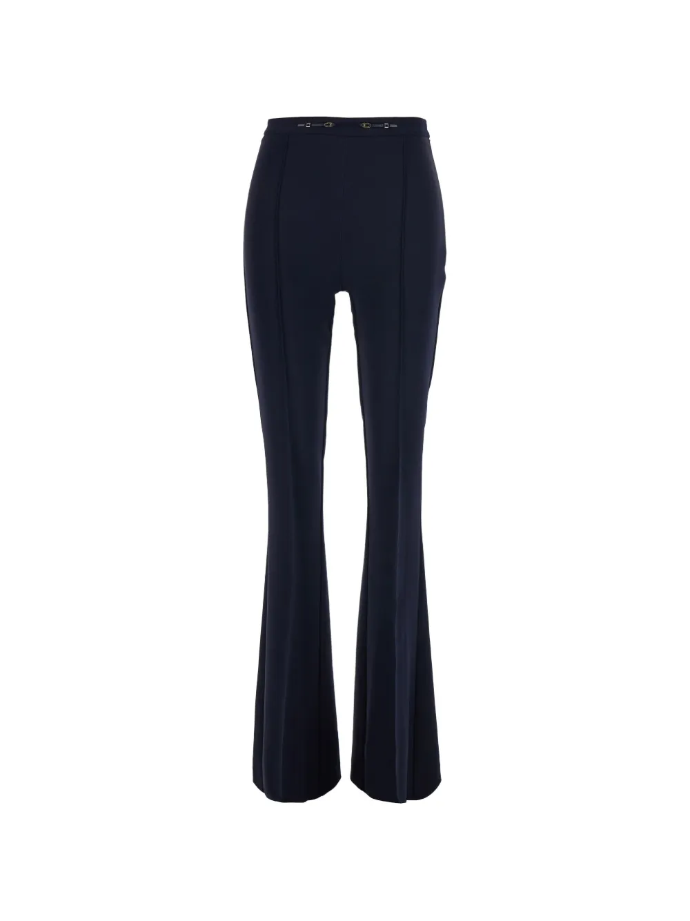 Elisabetta Franchi belted flared trousers