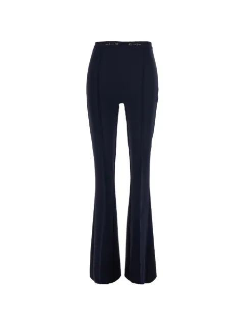 Elisabetta Franchi belted flared trousers