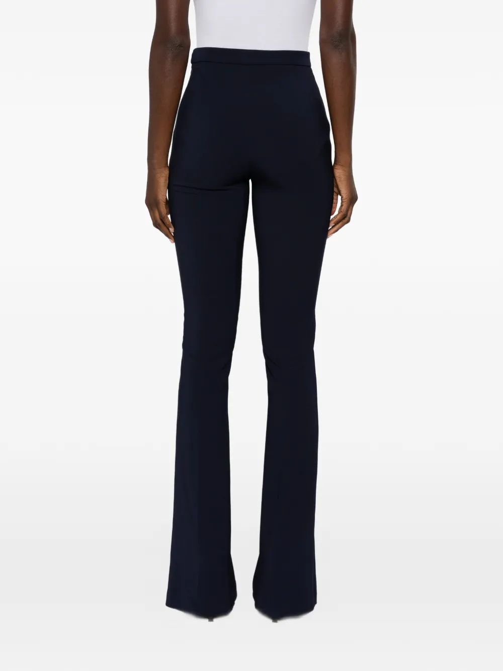 Elisabetta Franchi Flared broek Blauw