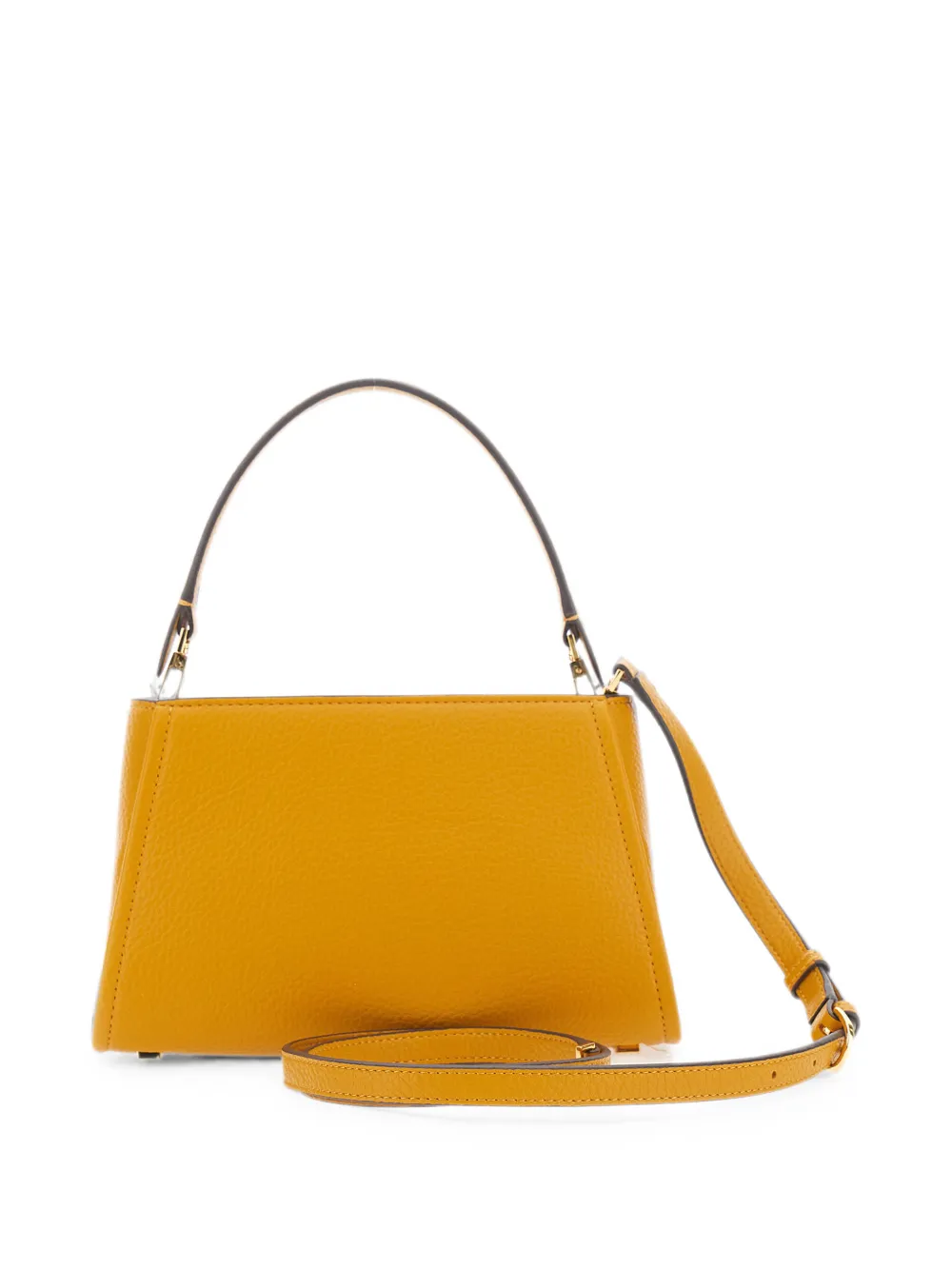 Elisabetta Franchi Handtas met logo Geel