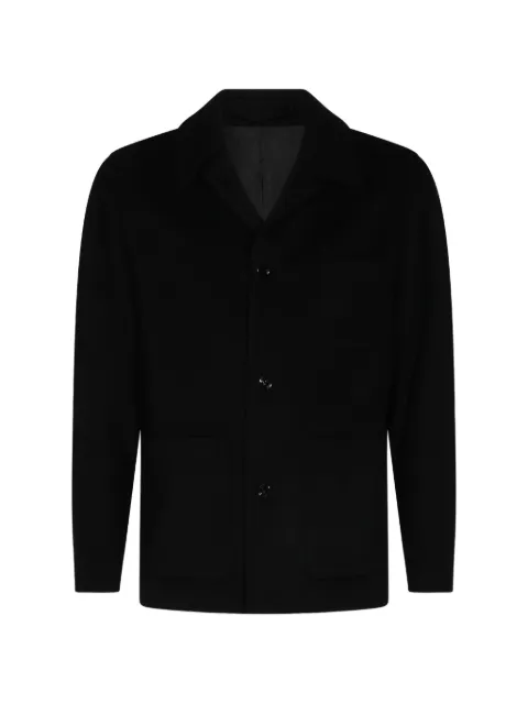 Lardini patch-pocket cashmere jacket