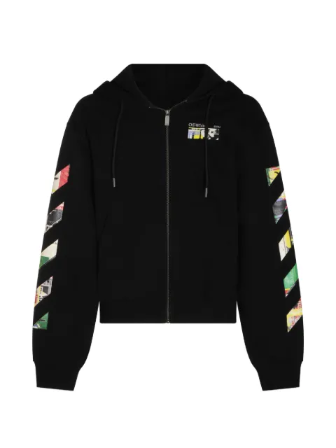 Off-White Arrows Diag-stripe hoodie