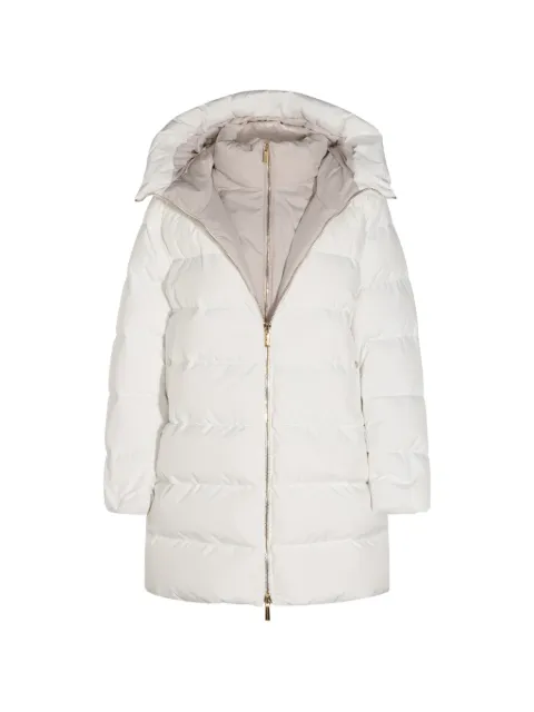 Moorer Klie hooded padded coat