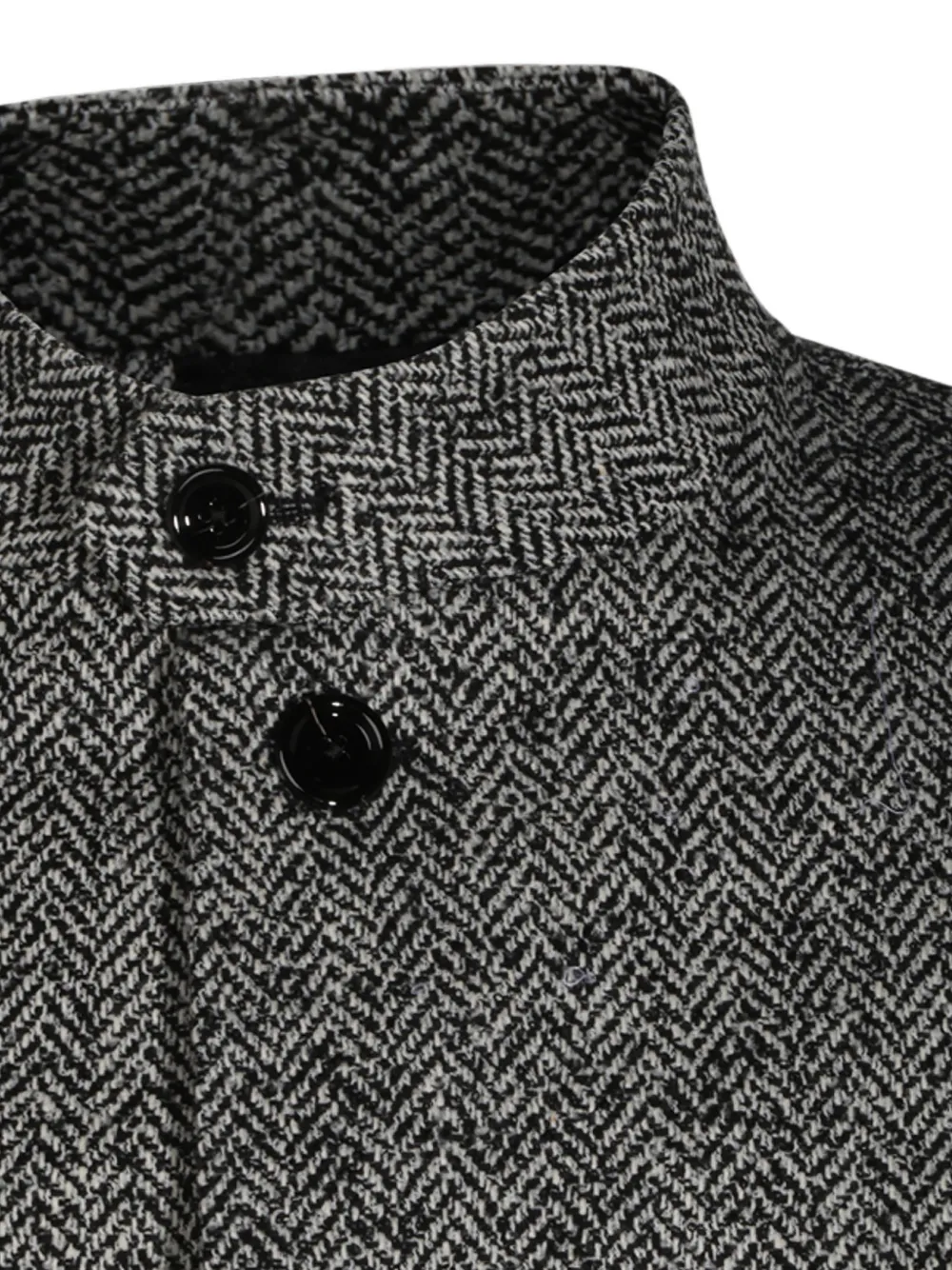 Lardini Jack van wolblend met visgraat-patroon Grijs