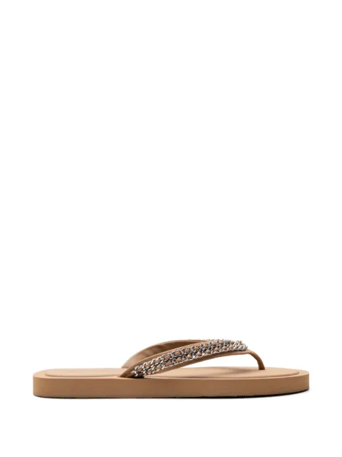 Tory Burch Kira chain flip-flops