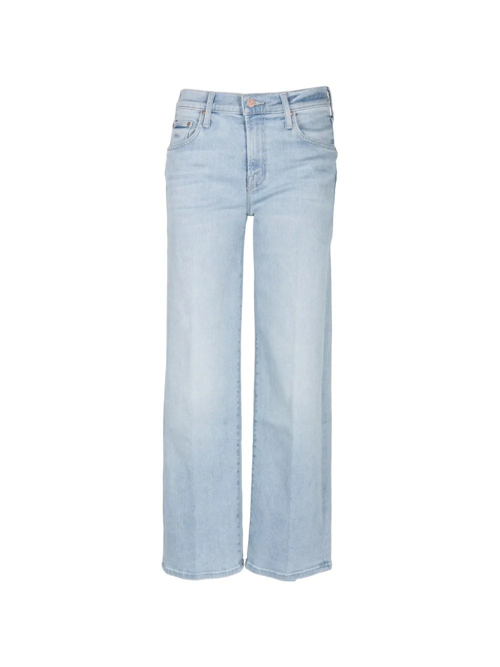 MOTHER The Mid Rise Rambler Zip Ankle jeans - Blau