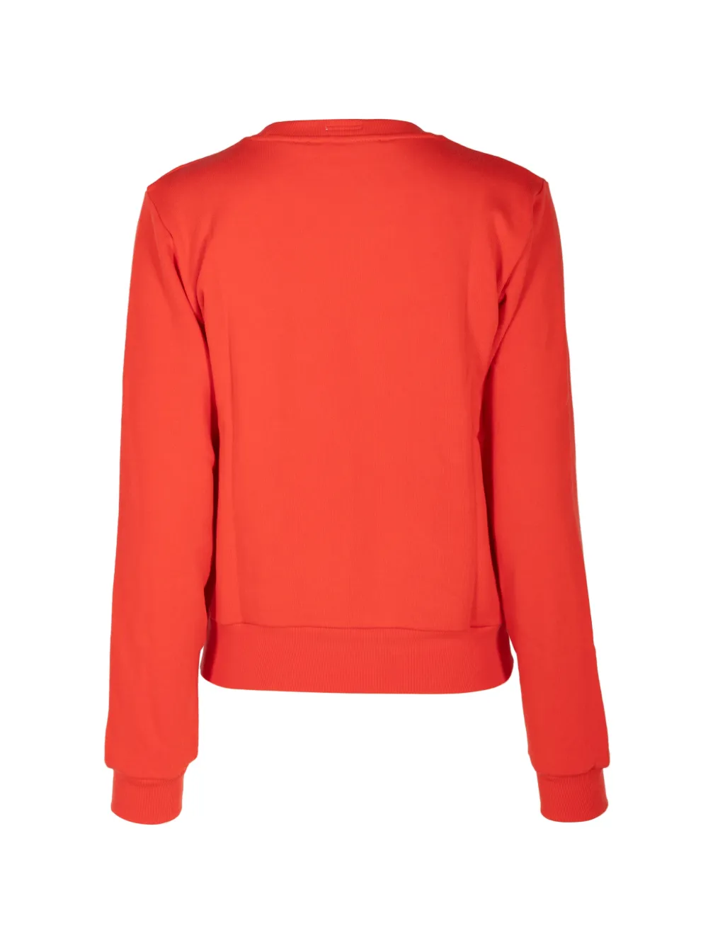 MOTHER The Dorito Camper sweater met logoprint Rood