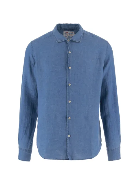 MC2 Saint Barth Pamplona long-sleeve linen shirt