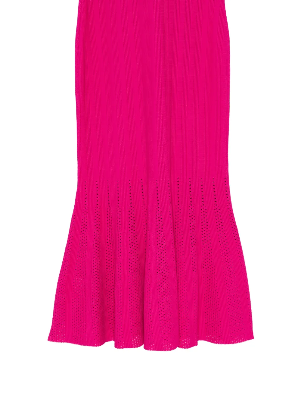 Hervé Léger Alice pointelle gebreide midi-jurk Roze