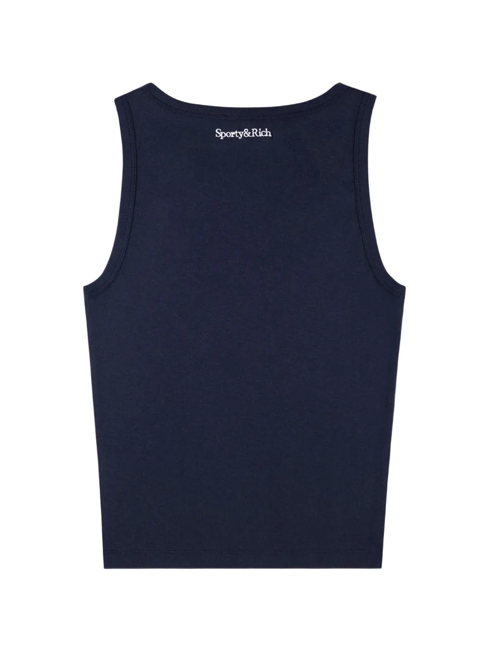 Sporty & Rich x Yankees Krystal cropped tanktop Blauw