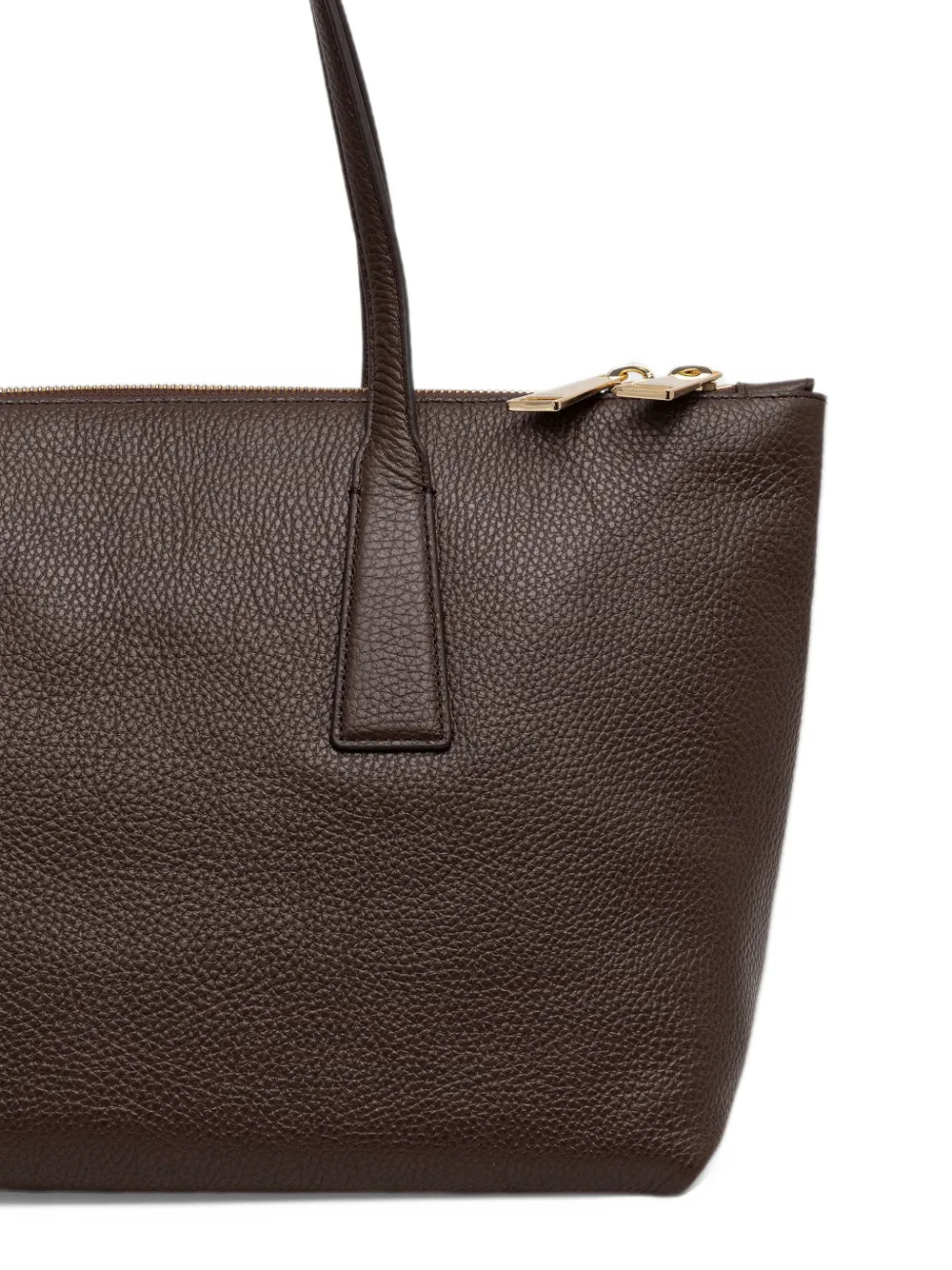Furla grained leather tote bag Bruin