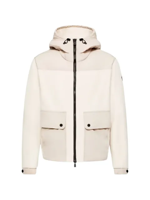 Moncler Grenoble Polartec® logo-patch panelled hoodie