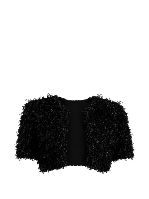 TWINSET textured cropped jacket