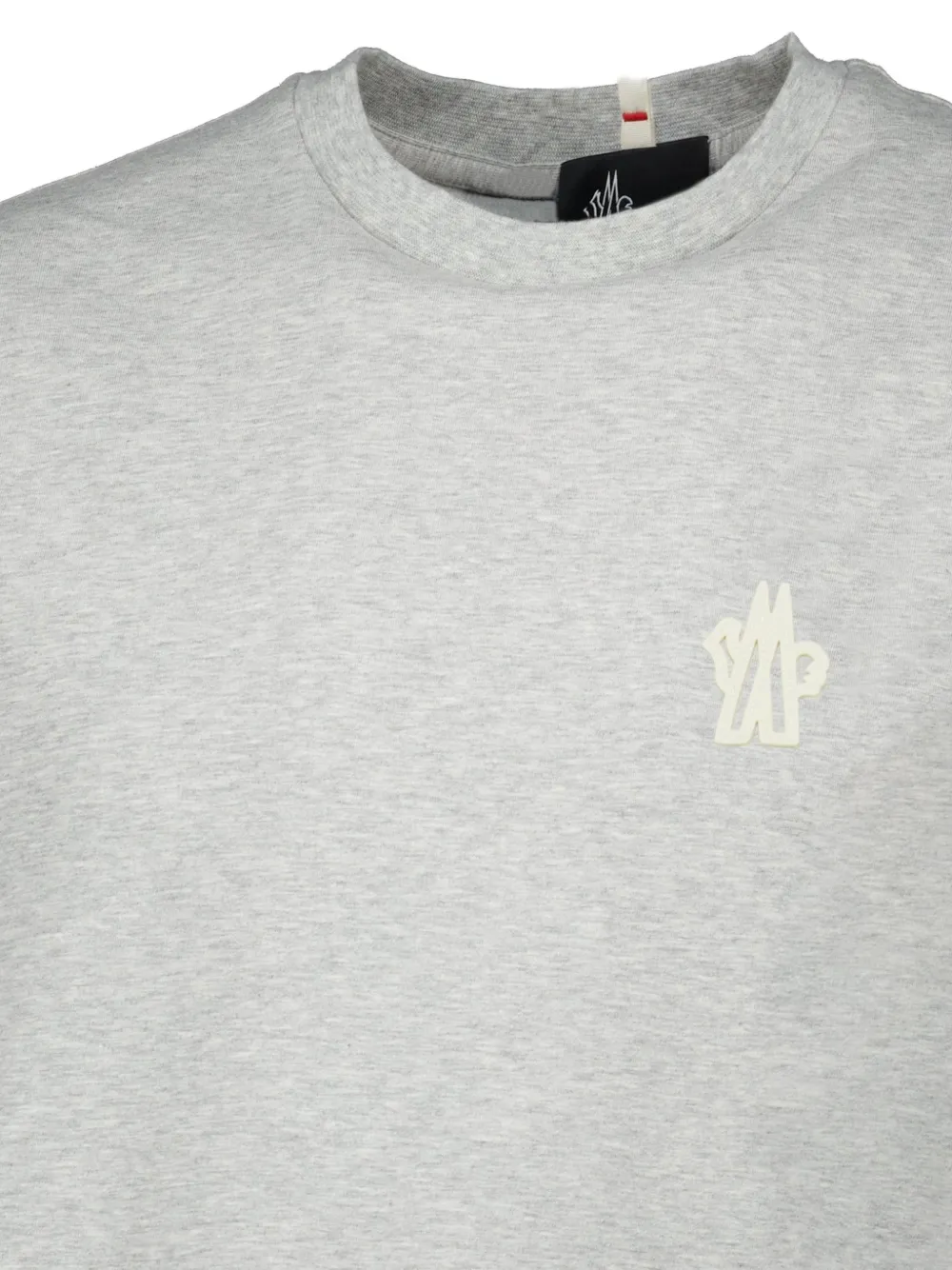 Moncler Grenoble Drie T-shirts met logopatch Veelkleurig