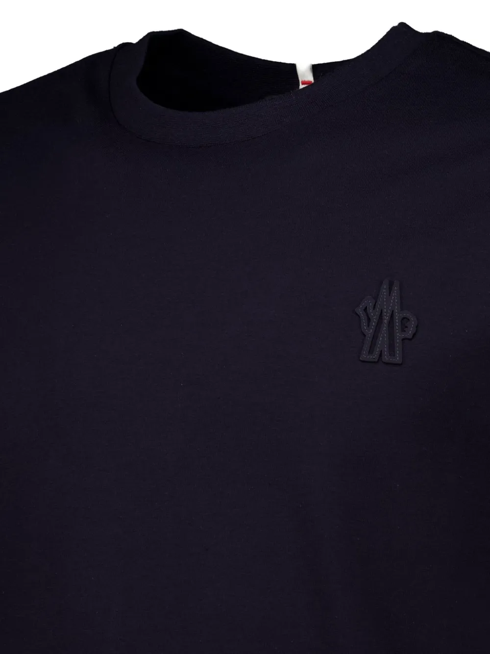 Moncler Grenoble Drie T-shirts met logopatch Veelkleurig