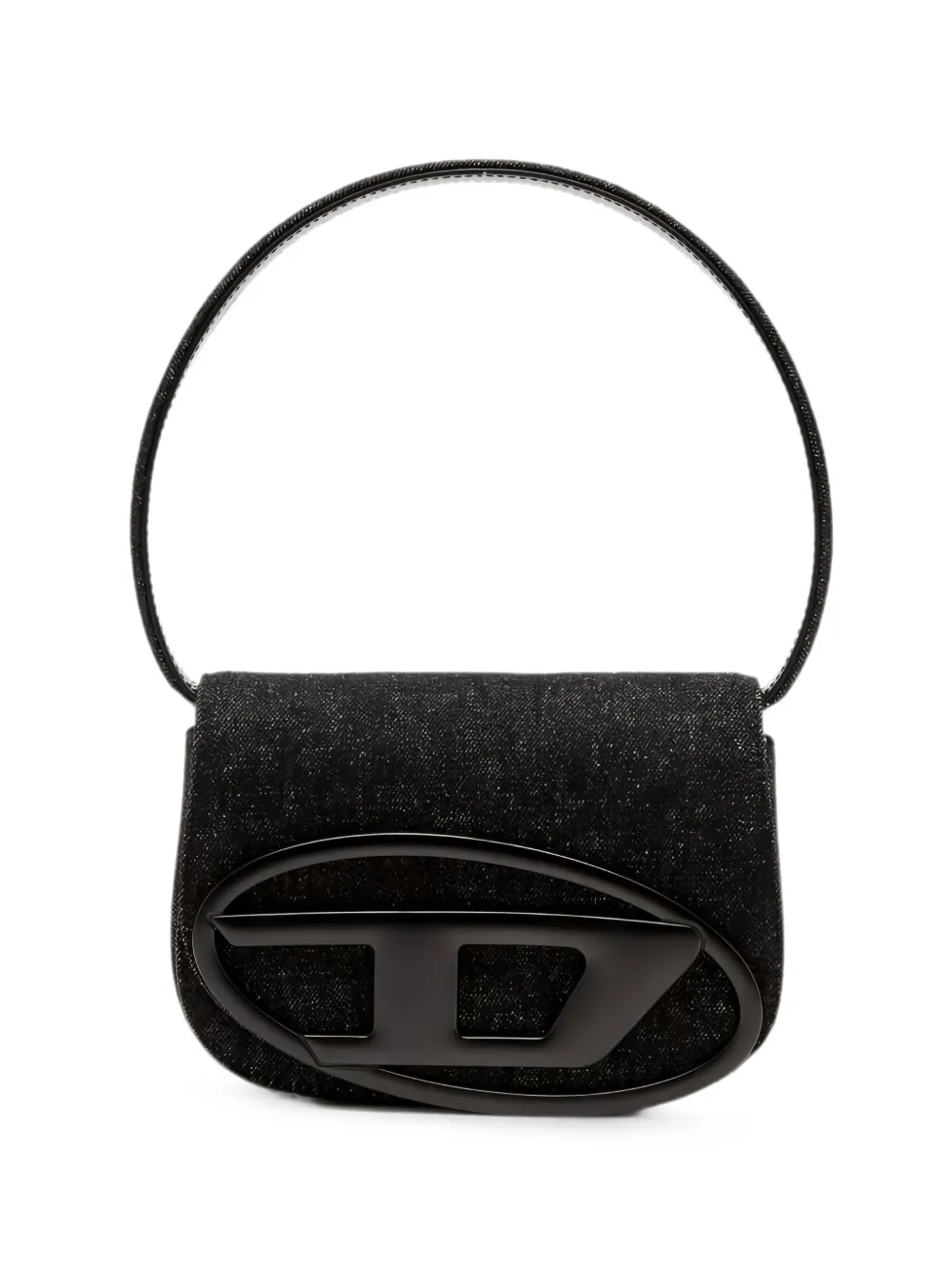 Diesel 1DR logo-plaque shoulder bag - Black