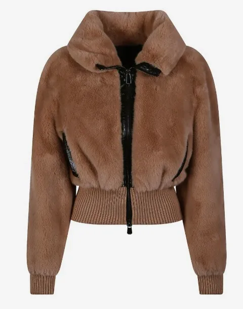 PINKO ribbed-hem jacket