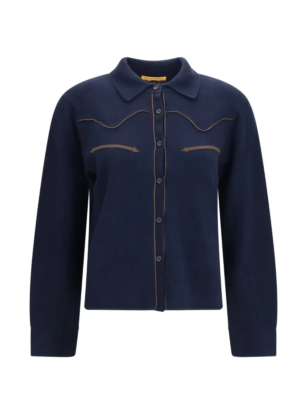 Guest In Residence western-style knit shirt