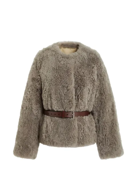 P.A.R.O.S.H. belted cashmere jacket