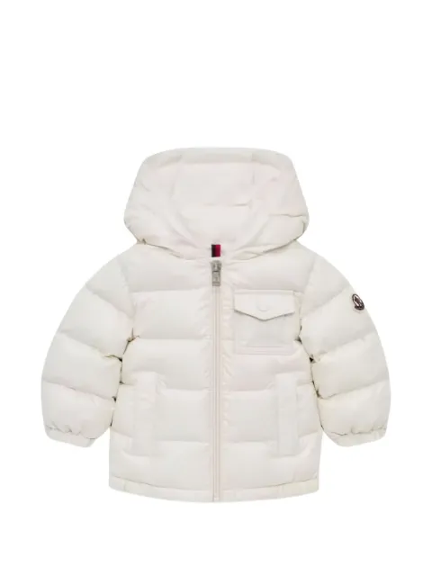 Moncler Enfant chamarra Mesles capitonada con capucha