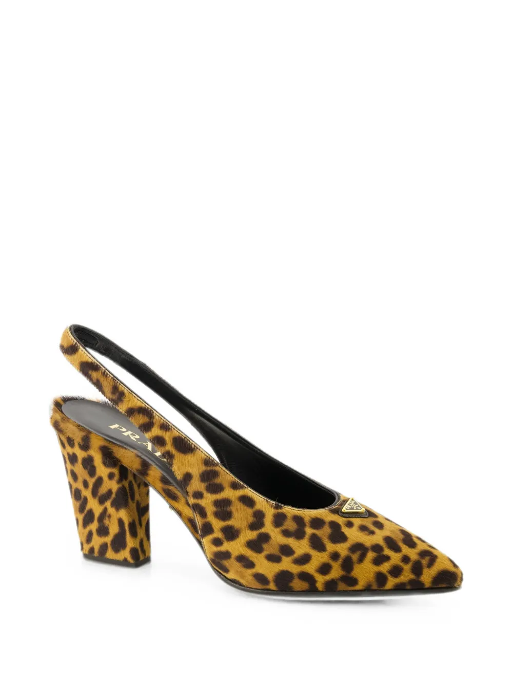 Prada leopard-print pointed-toe pumps Bruin