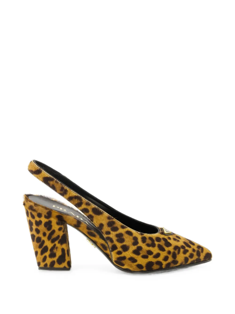 Prada leopard-print pointed-toe pumps Bruin