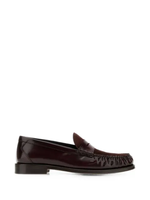 Brunello Cucinelli leather loafers