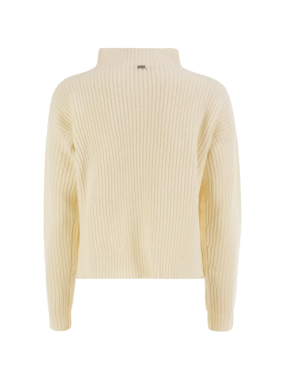 Herno Gebreide trui met hoge hals Beige