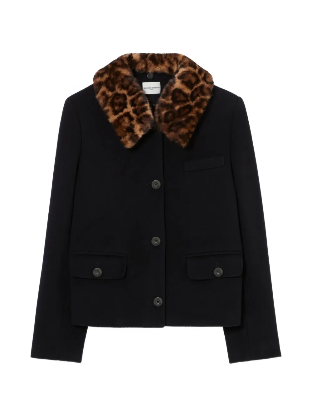 Claudie Pierlot short wool blend coat