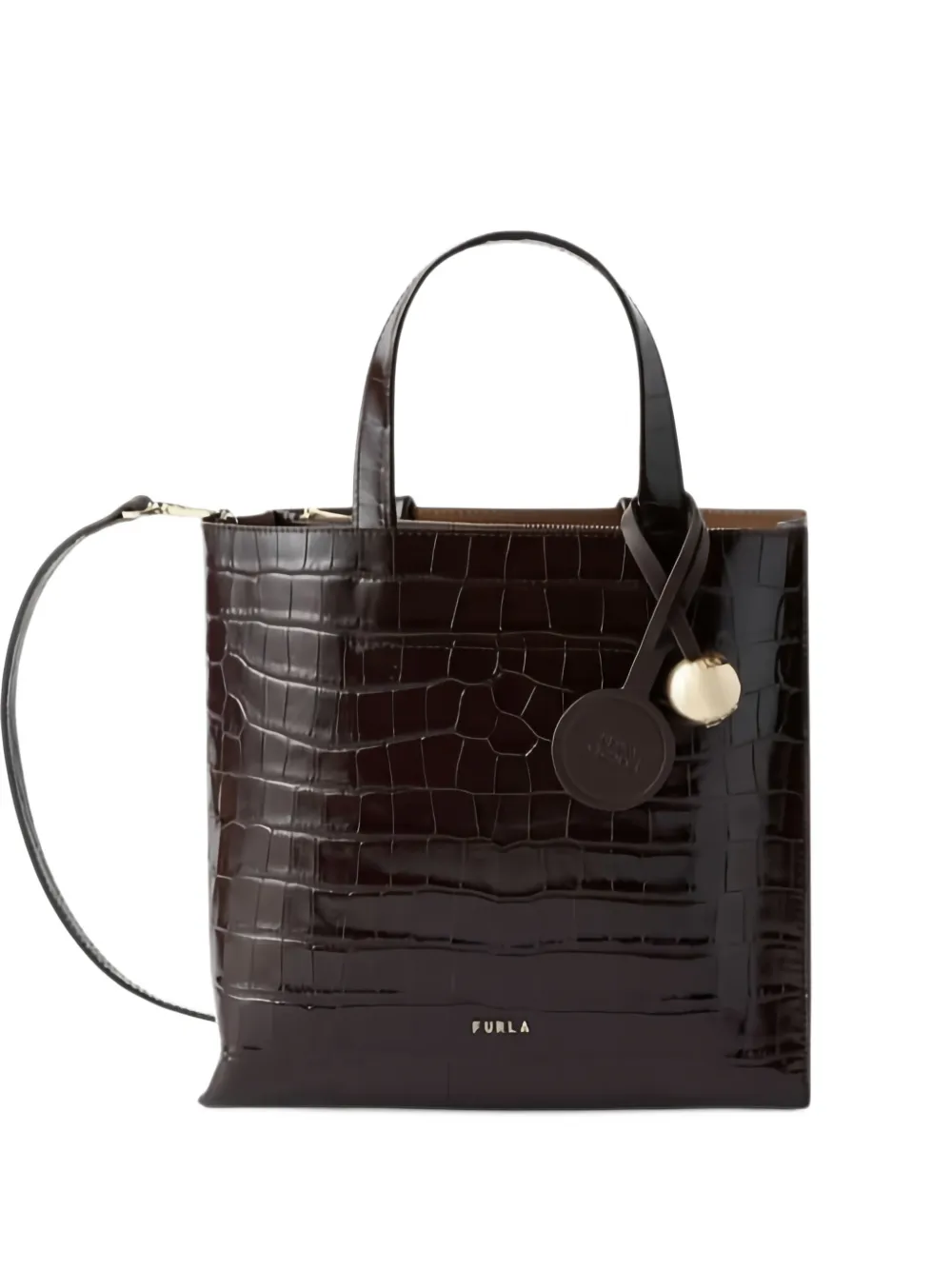 Furla Divide It tote S - Brown