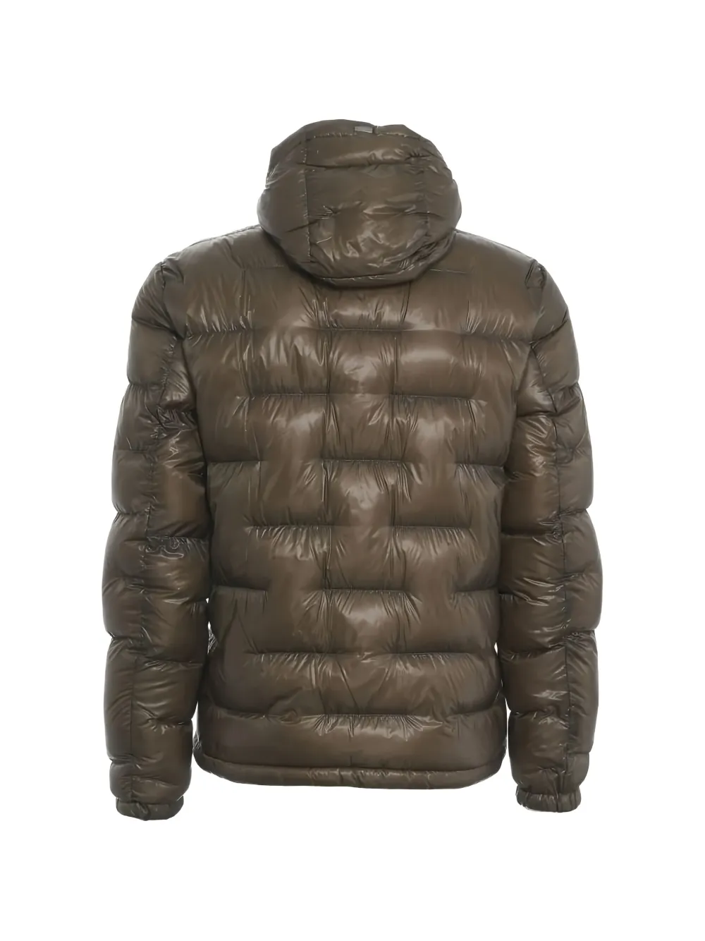Herno Gevoerd jack met capuchon Bruin