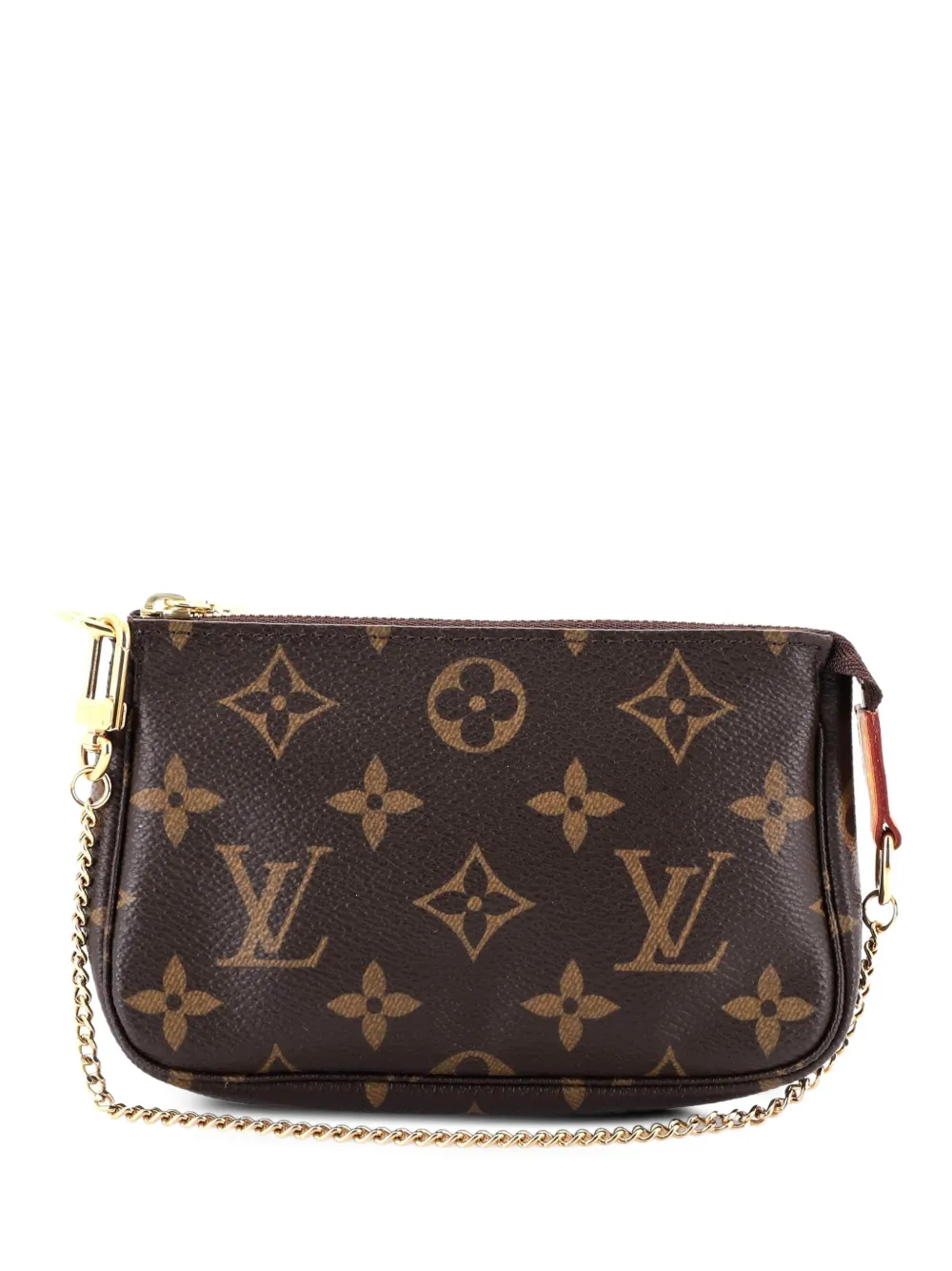 Louis Vuitton Pre-Owned Pochette Accessoires Monogram Canvas Mini clutch bag - Brown