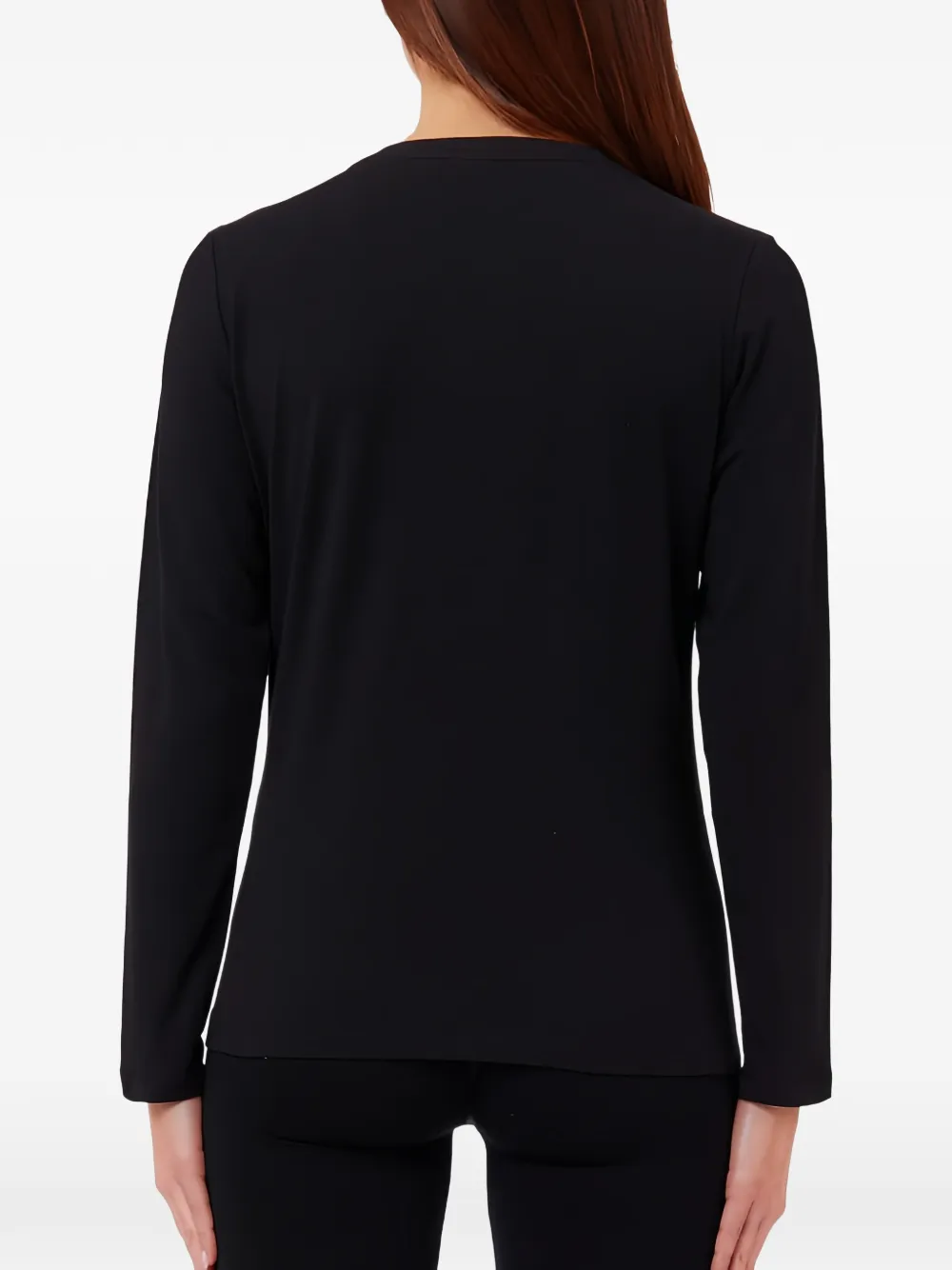 LIU JO T-shirt met logoprint Zwart
