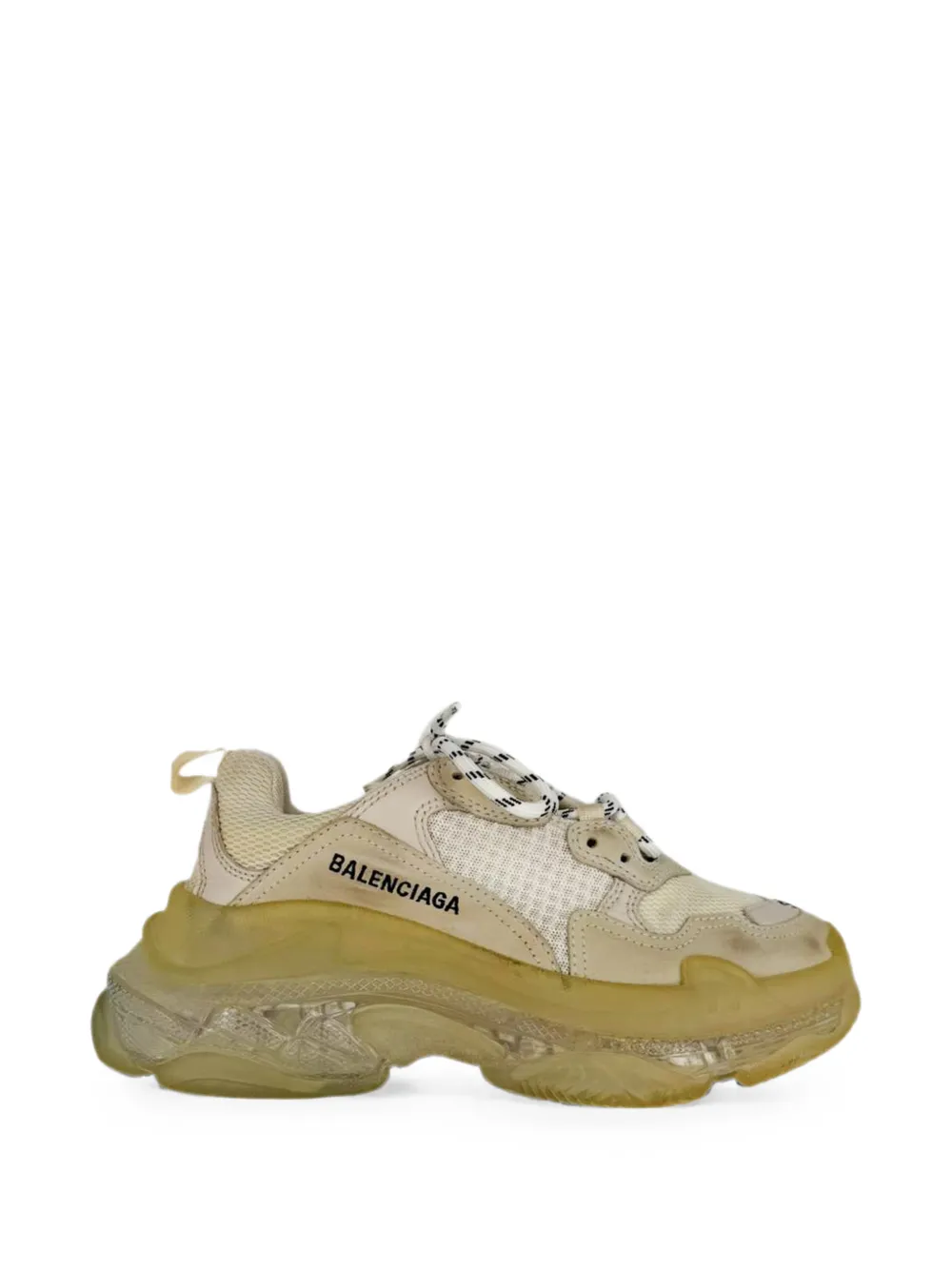 Balenciaga Pre-Owned Triple S Sneakers - Nude