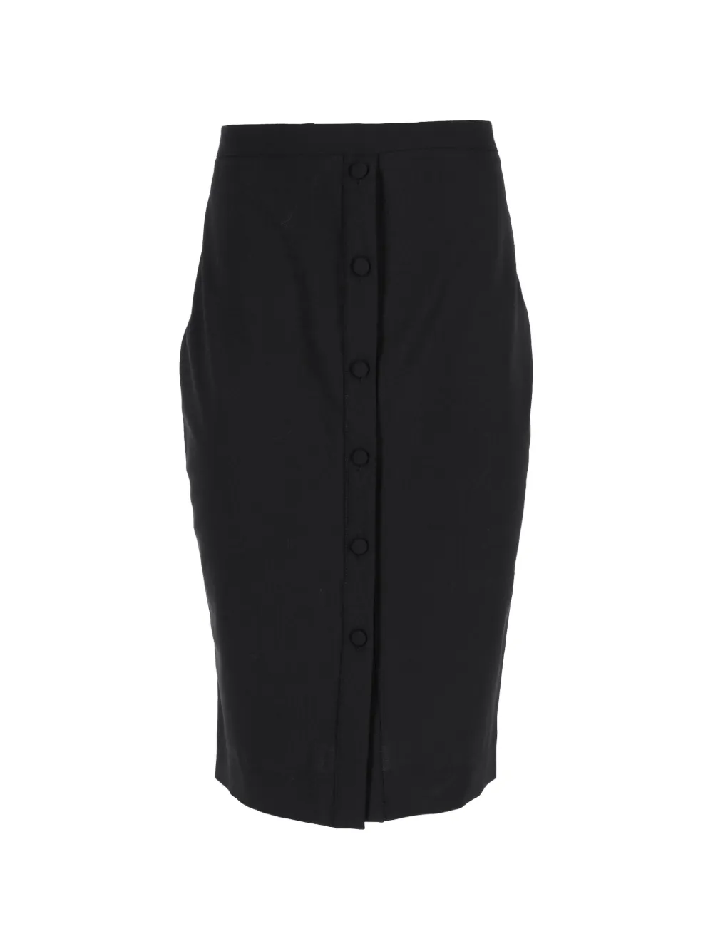 Altuzarra button-down pencil midi skirt - Schwarz