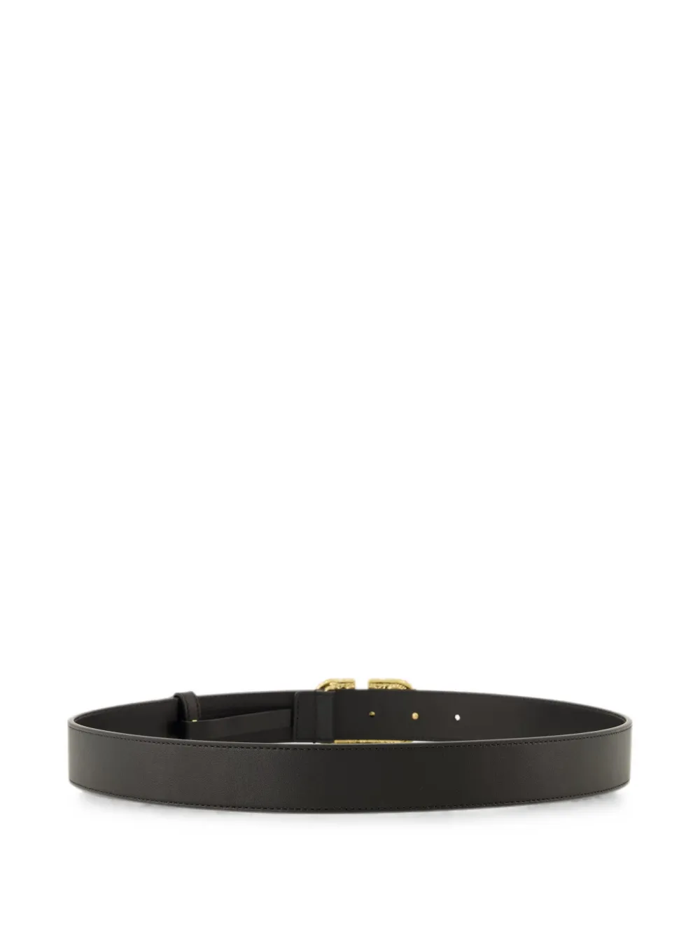 Valentino Garavani VLogo riem met Swarovski-kristallen Zwart