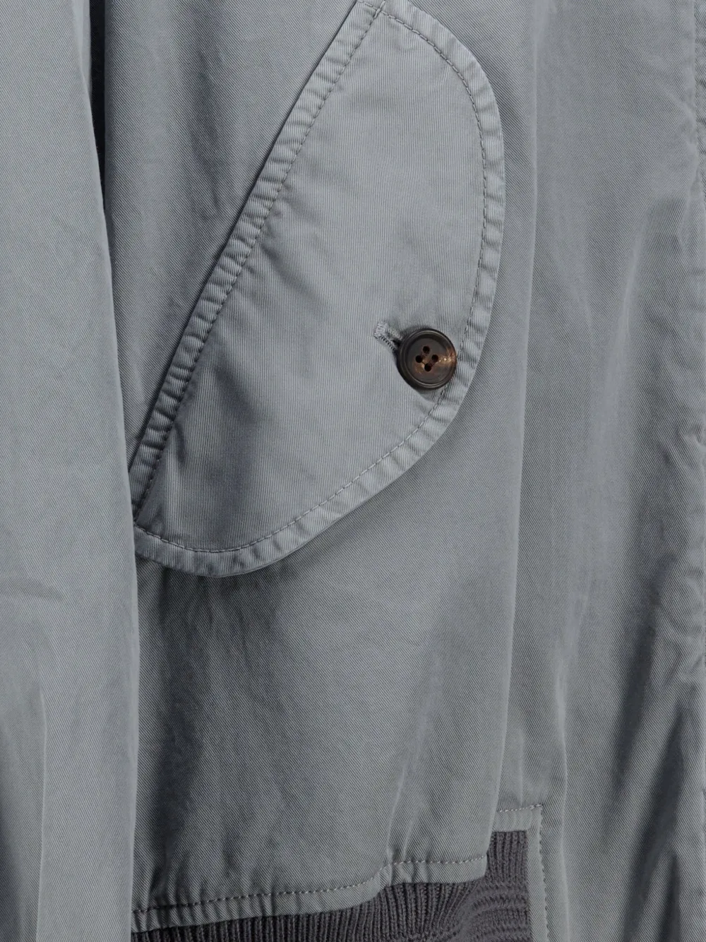 Miu Jack met geborduurd logo Grijs